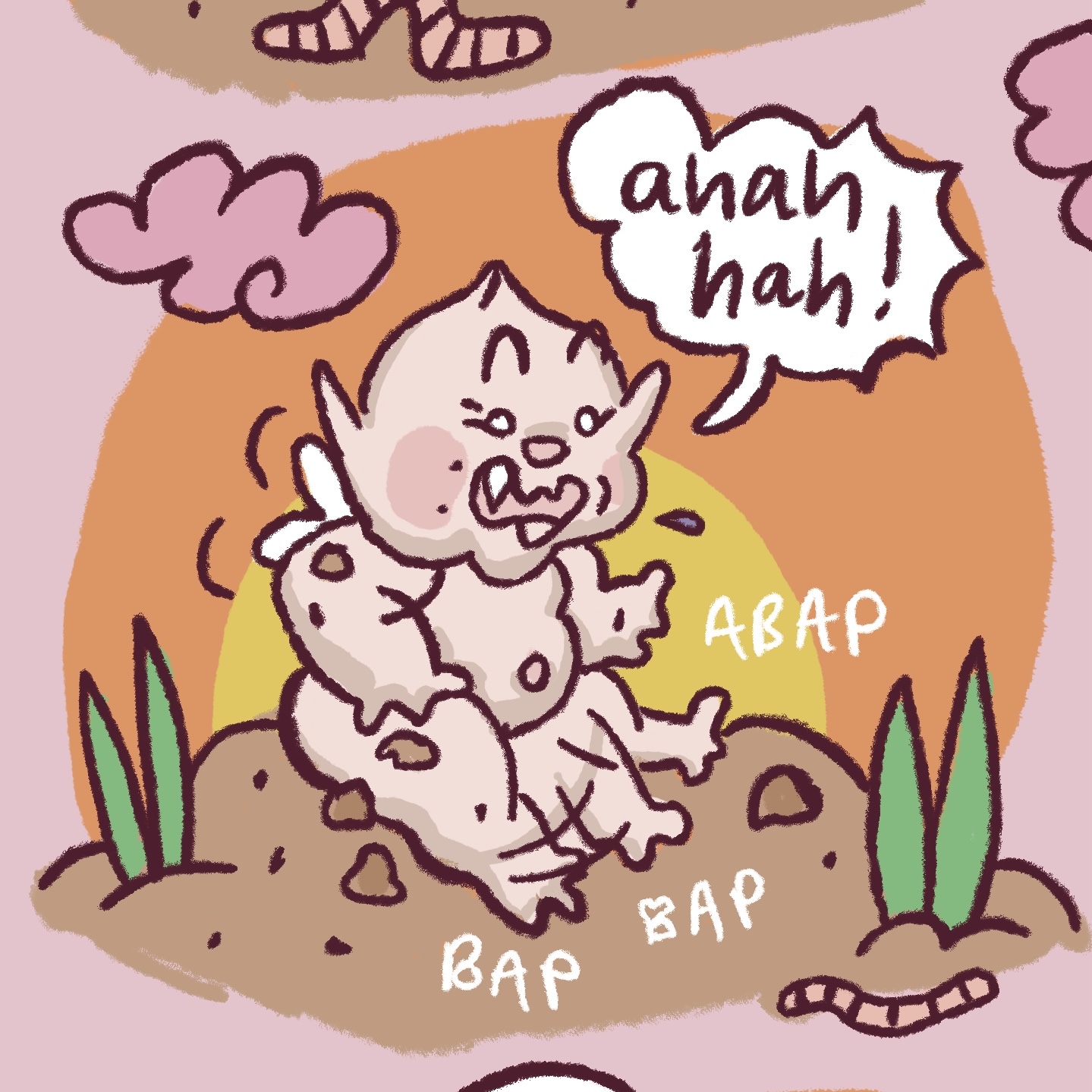 A clip from my comic; Grow, Baby